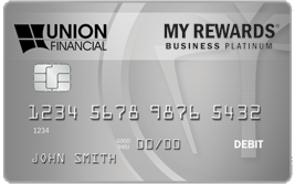 My Rewards® Business Platinum Debit Card